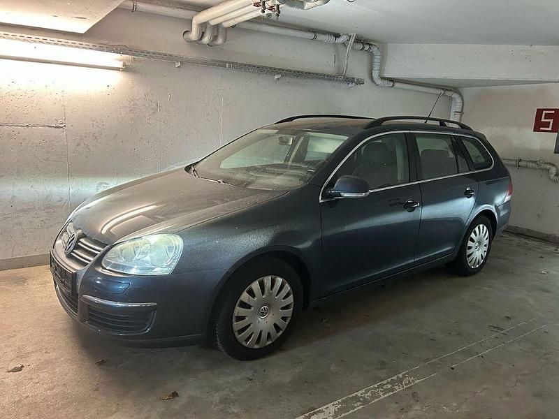 Blau Gebraucht 2009 VW Golf VI Comfortline Kombi | 1.900 € (Superpreis) - Bild 1/4
