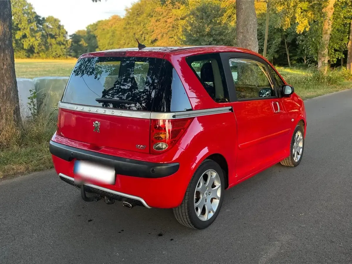 Gebraucht Peugeot 1007 108 PS (79 kW) 2008 Rot Van / Kleinbus