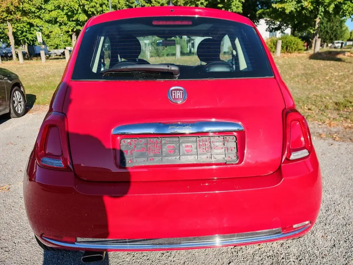 Gebraucht Fiat 500 Lounge 70 PS (51 kW) 2016 Rot Kleinwagen