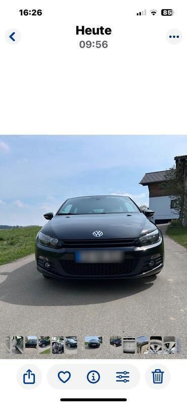 Schwarz Gebraucht 2010 VW Scirocco Coupé | 7.300 € (Fairer Preis) - Bild 1/4
