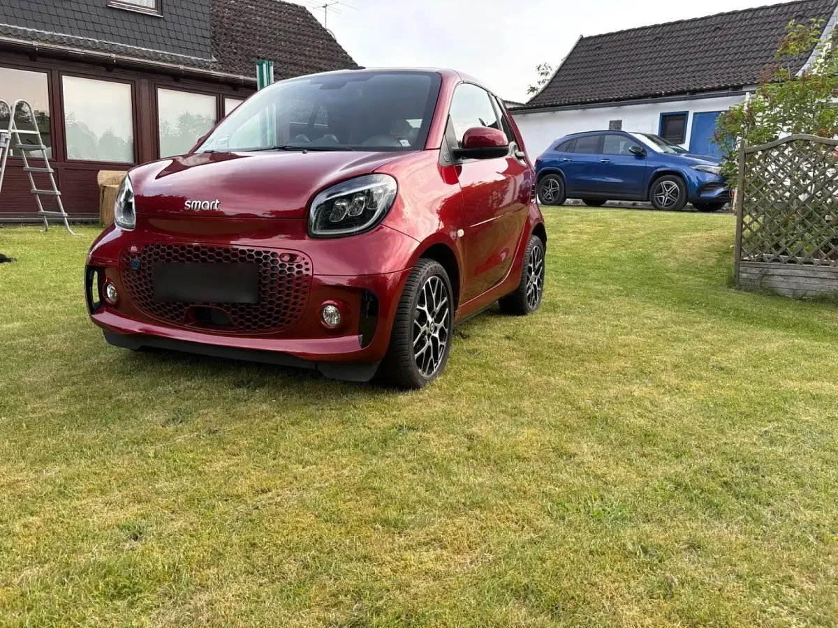 Gebraucht Smart ForTwo Coupé 60 kW (82 PS) 2021 Rot Cabrio