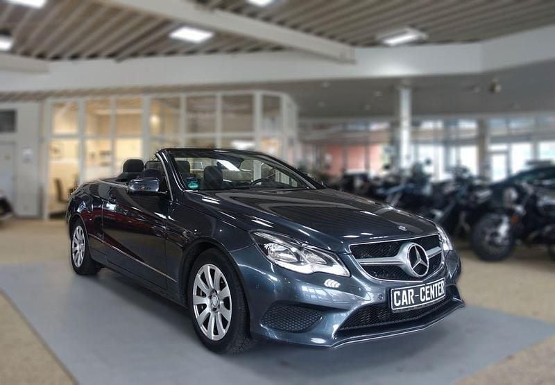 Grau Gebraucht 2013 Mercedes E250 Sportline Cabrio | 13.250 € (Superpreis) - Bild 1/4