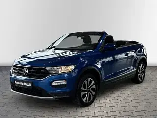 Gebraucht VW T-Roc Cabriolet 110 PS (80 kW) 2021 Blau Cabrio