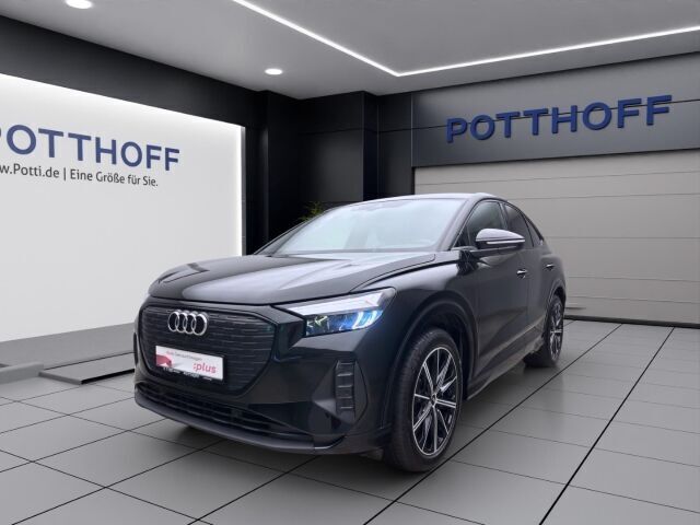 Schwarz Gebraucht 2022 Audi Q4 Sportback e-tron Advanced SUV | 34.750 € (Fairer Preis) - Bild 1/4