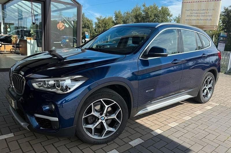 Second-hand BMW X1 xLine 140 CP (102 kW) 2018 Albastru SUV