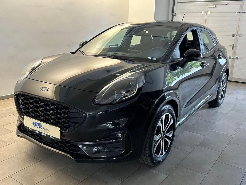 Schwarz Gebraucht 2023 Ford Puma ST-Line SUV | 14.980 € (Fairer Preis) - Bild 1/4