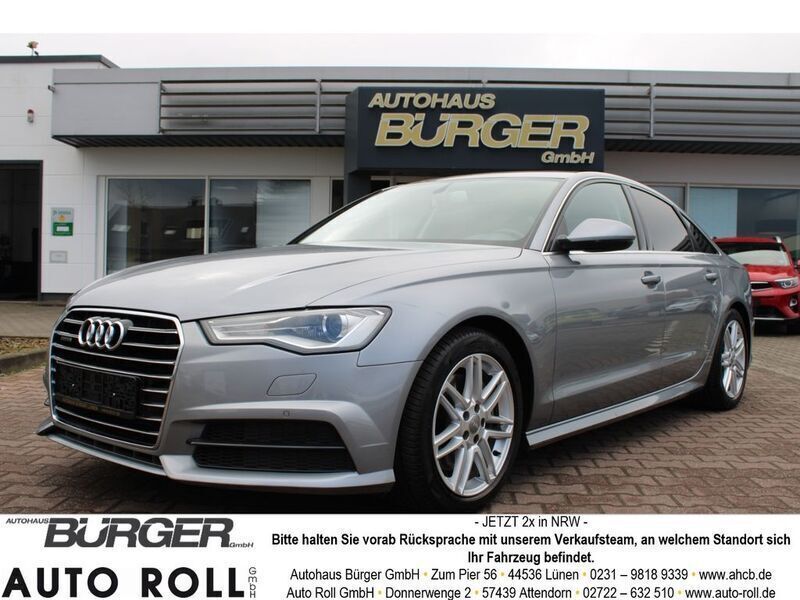 Grau Gebraucht 2018 Audi A6 Sport Limousine | 25.970 € (Guter Preis) - Bild 1/4