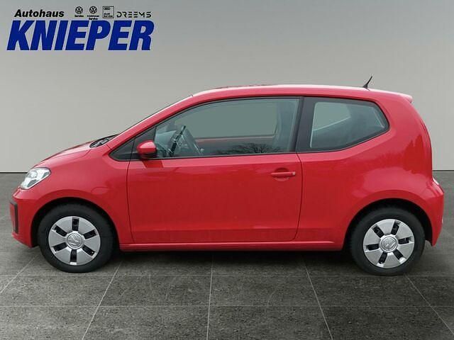 Second-hand VW up! Basis 65 CP (47 kW) 2020 Roșu Hatchback
