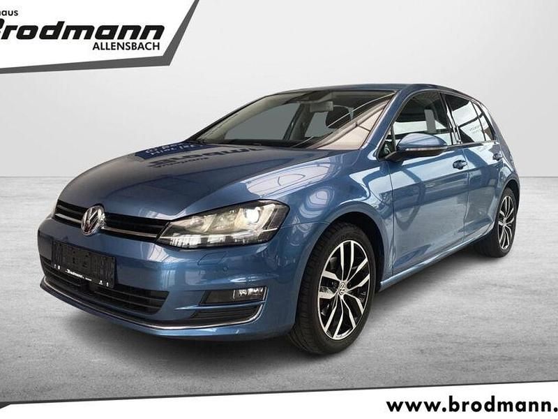 Blau Gebraucht 2016 VW Golf VII Allstar Limousine | 15.450 € (Fairer Preis) - Bild 1/4