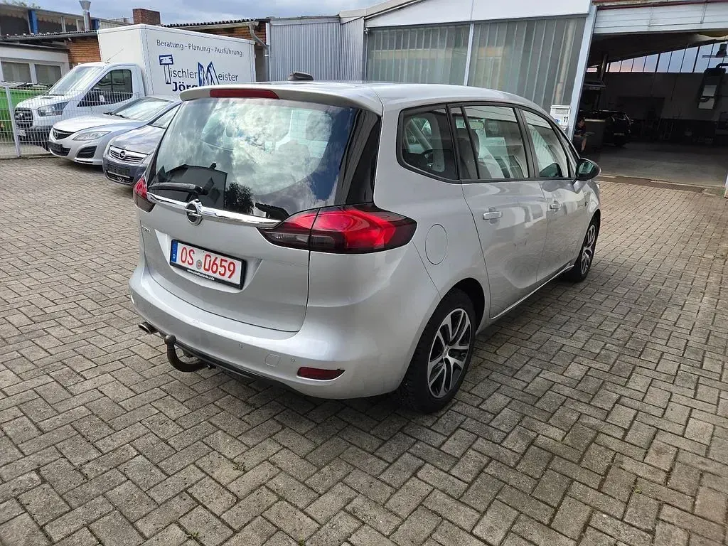 Gebraucht Opel Zafira Tourer 136 PS (100 kW) 2018 Silber Van / Kleinbus