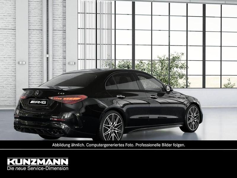 Gebraucht Mercedes C43 AMG AMG 408 PS (300 kW) 2024 Obsidianschwarz metallic Limousine