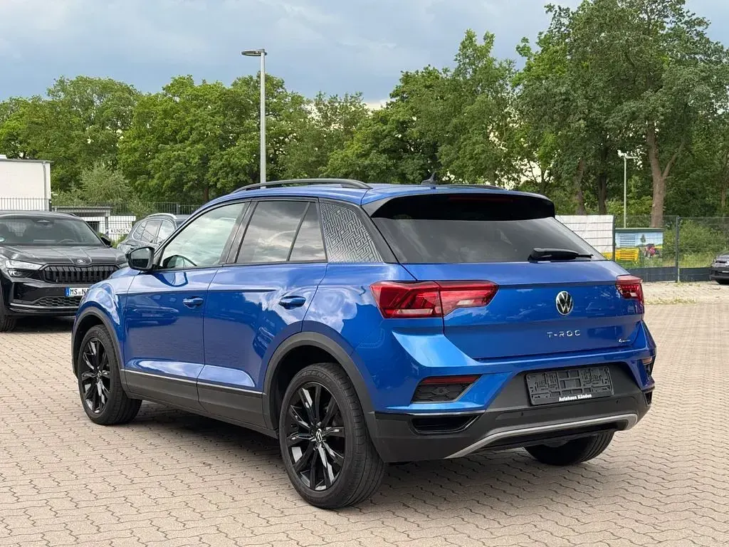 Gebraucht VW T-Roc Sportline 190 PS (139 kW) 2021 Ravennablau SUV