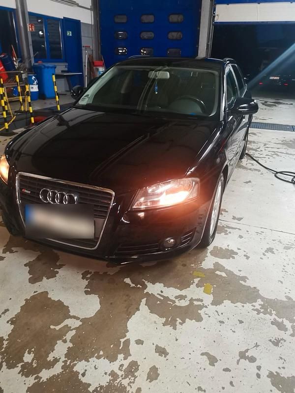 Gebraucht Audi A3 S-Line 160 PS (117 kW) 2009 Schwarz Kleinwagen