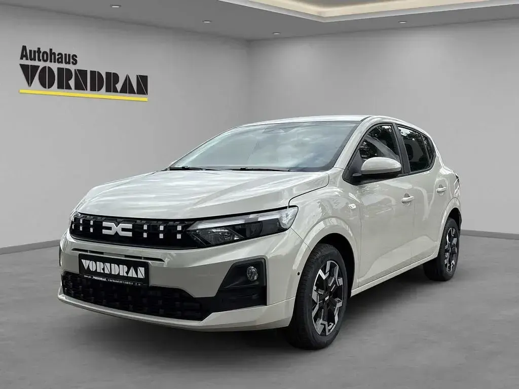 Neu Dacia Sandero Journey 101 PS (74 kW) 2025 Sandstone metallic Limousine