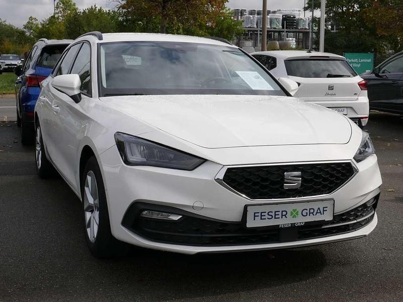 Usado Seat Leon ST Style 150 HP (110 kW) 2022 Branco Carrinha