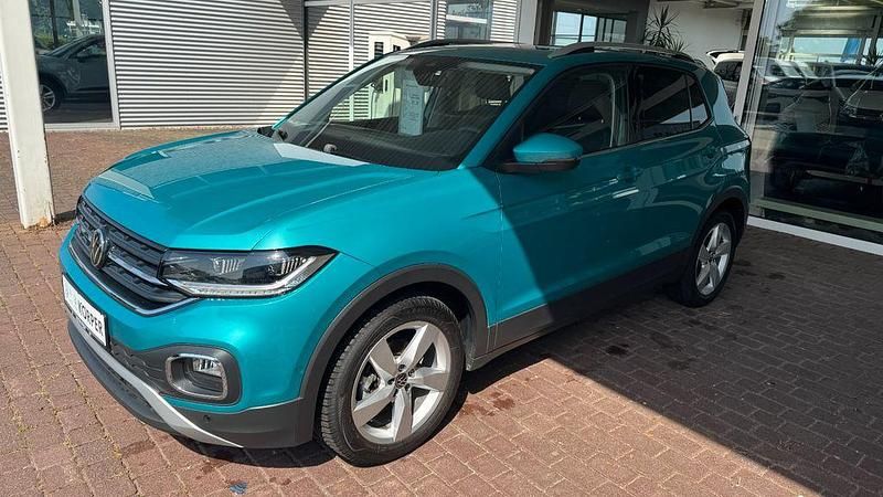 Blau Gebraucht 2021 VW T-Cross Style SUV | 22.414 € (Fairer Preis) - Bild 1/4
