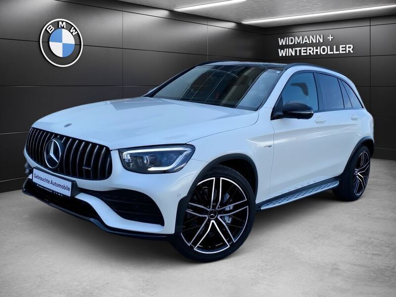 Weiß Gebraucht 2021 Mercedes GLC43 AMG AMG Limousine | 53.030 € (Guter Preis) - Bild 1/3