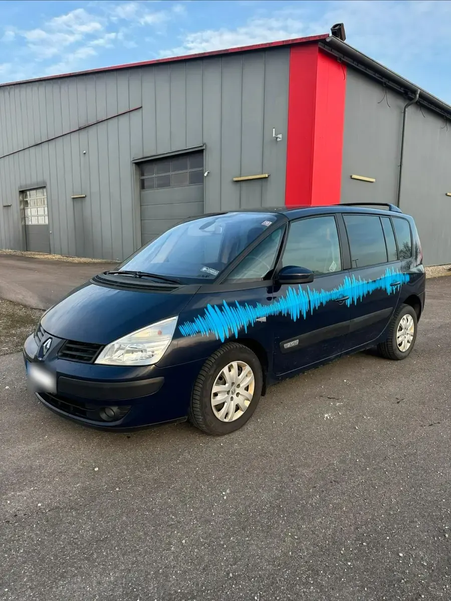 Używany Renault Espace Expression 170 KM (125 kW) 2006 Niebieski Minivan