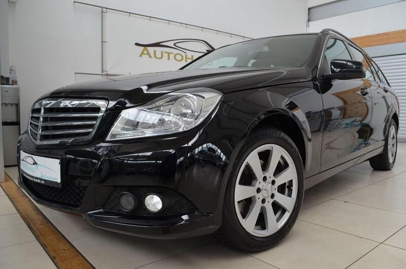 Schwarz Gebraucht 2013 Mercedes C180 Kombi | 8.999 € (Guter Preis) - Bild 1/4