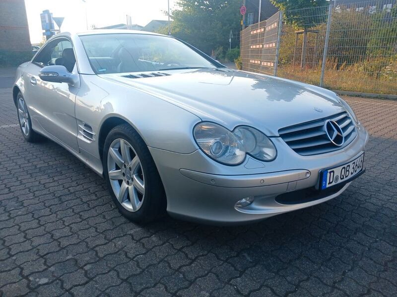 Silber Gebraucht 2002 Mercedes SL500 Cabrio | 13.900 € (Superpreis) - Bild 1/4