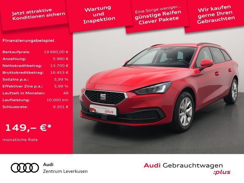 Rot Gebraucht 2024 Seat Leon ST Style Kombi | 19.680 € (Superpreis) - Bild 1/4