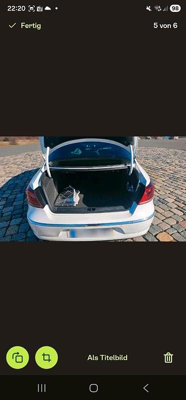 Gebraucht VW Passat 220 PS (161 kW) 2014 Weiß Van / Kleinbus