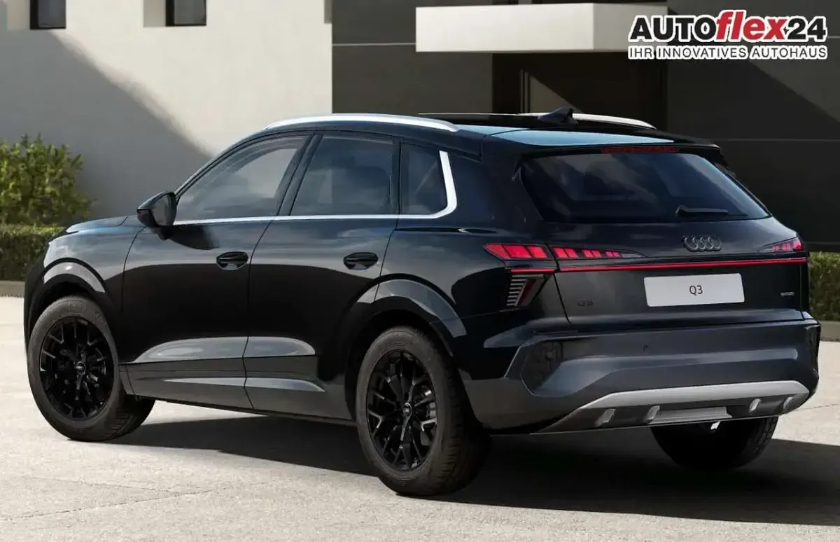 Ny Audi Q3 204 HK (150 kW) 2026 Sort SUV