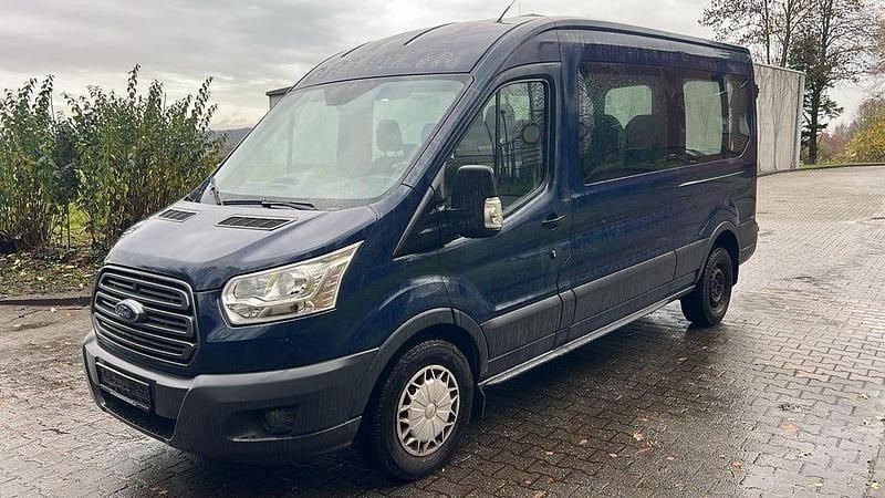 Blau Gebraucht 2015 Ford Transit Trend Kombi | 7.980 € (Fairer Preis) - Bild 1/4