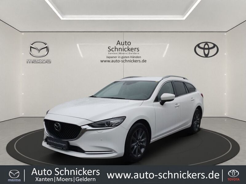 Weiss Gebraucht 2024 Mazda 6 Center-Line Kombi | 27.240 € (Superpreis) - Bild 1/4