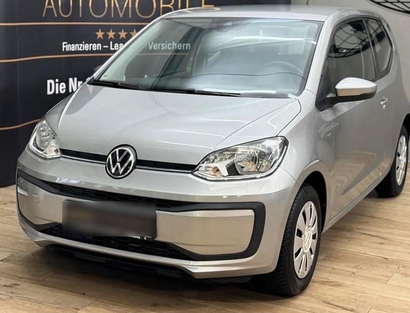 Silber Gebraucht 2021 VW up! move up! Kleinwagen | 7.500 € (Guter Preis) - Bild 1/4