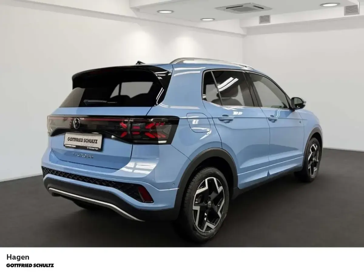 Neu VW T-Cross R-line 116 PS (85 kW) 2026 Blau SUV