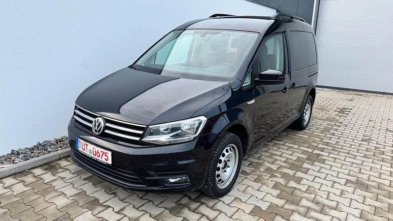 Schwarz Gebraucht 2017 VW Caddy Comfortline Van / Kleinbus | 13.990 € (Superpreis) - Bild 1/2