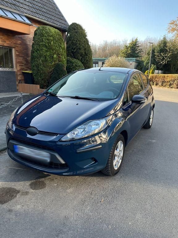 Gebraucht Ford Fiesta 60 PS (44 kW) 2009 Blau Kleinwagen
