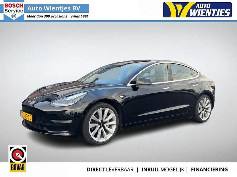Schwarz Gebraucht 2019 Tesla Model 3 Long Range AWD Limousine | 15.450 € (Fairer Preis) - Bild 1/4