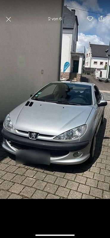 Silber Gebraucht 2003 Peugeot 206 CC Cabrio | 1.699 € (Fairer Preis) - Bild 1/3