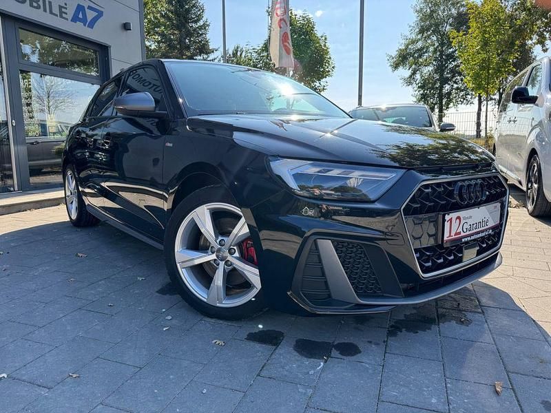 Schwarz Gebraucht 2019 Audi A1 Sportback S-Line Kleinwagen | 24.499 € (Fairer Preis) - Bild 1/4