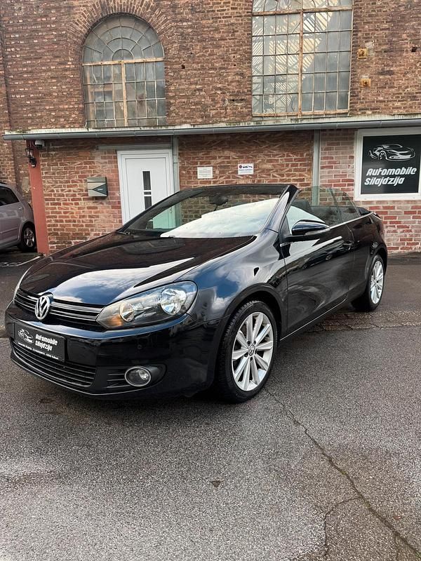 Schwarz Gebraucht 2012 VW Golf Cabriolet Cabrio | 6.800 € (Fairer Preis) - Bild 1/4