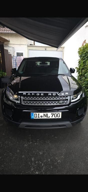 Schwarz Gebraucht 2018 Land Rover Range Rover evoque Pure SUV | 20.300 € (Fairer Preis) - Bild 1/4