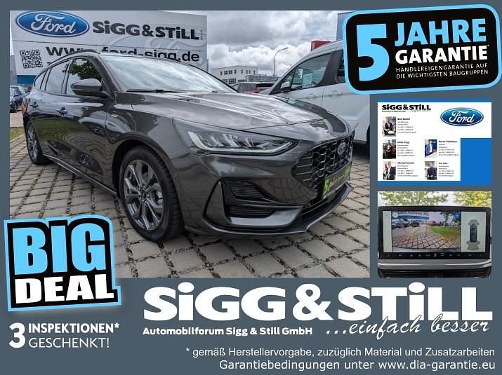 Magneticgrau (metallic) Gebraucht 2024 Ford Focus ST-Line Kombi | 23.950 € (Guter Preis) - Bild 1/4