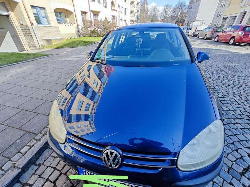 Blau Gebraucht 2008 VW Golf VI Edition Kleinwagen | 2.500 € (Superpreis) - Bild 1/4