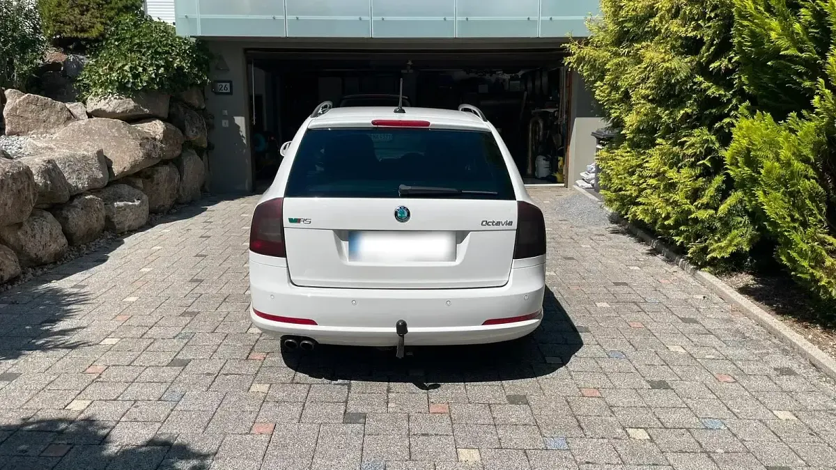 Gebraucht Skoda Octavia RS 170 PS (125 kW) 2013 Weiß Kombi