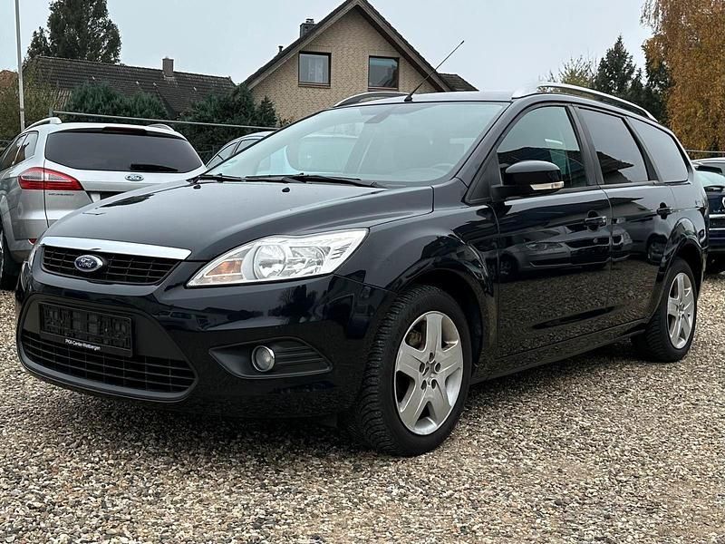 Gebraucht Ford Focus Style 101 PS (74 kW) 2008 Pantherschwarz metallic Kombi