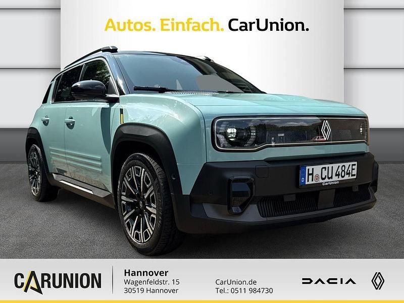 Gebraucht Renault 4 E-Tech Iconic 110 kW (150 PS) 2025 Hautsdefrancegrün, black pearlschwarz metallic SUV