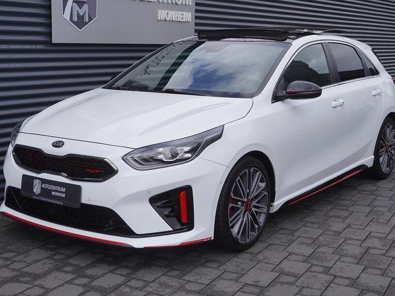 Gebraucht Kia Ceed GT GT 204 PS (150 kW) 2021 Deluxeweiss metallic Limousine