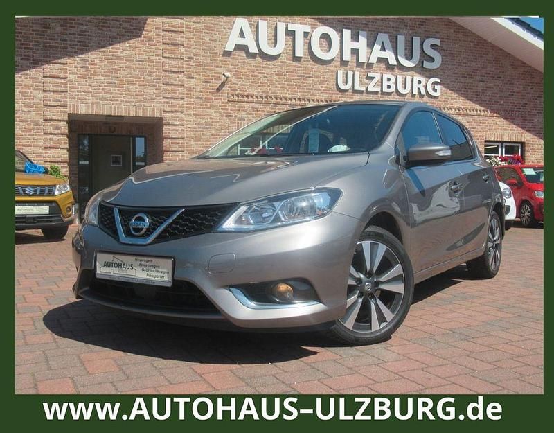 Grau Gebraucht 2017 Nissan Pulsar N-Connecta Limousine | 7.900 € (Fairer Preis) - Bild 1/4