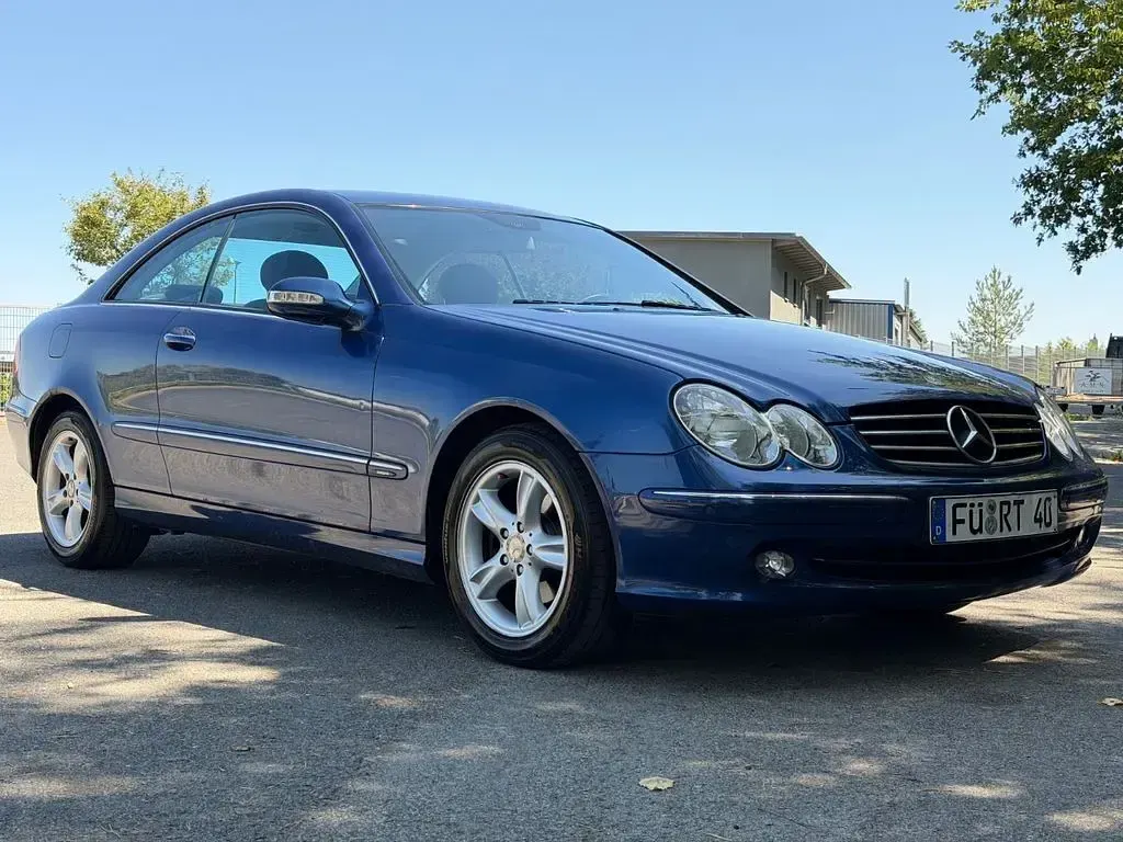 Gebraucht Mercedes CLK200 163 PS (119 kW) 2005 Blau Coupé