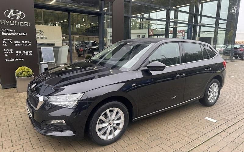 Gebraucht Skoda Scala Clever 110 PS (80 kW) 2022 Schwarz Kleinwagen