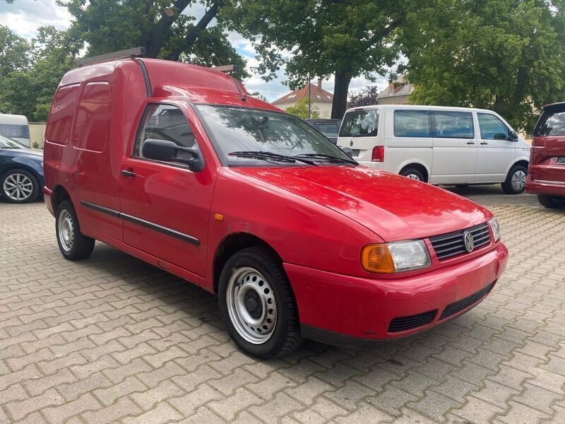Rot Gebraucht 1998 VW Caddy Van / Kleinbus | 890 € (Guter Preis) - Bild 1/4