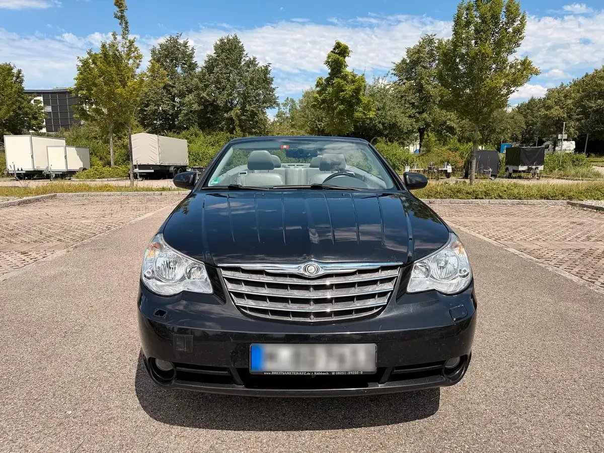 Gebraucht Chrysler Sebring Cabriolet 140 PS (102 kW) 2008 Schwarz Cabrio