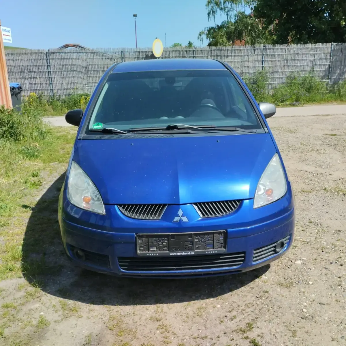Gebraucht Mitsubishi Colt 95 PS (69 kW) 2006 Blau Kleinwagen